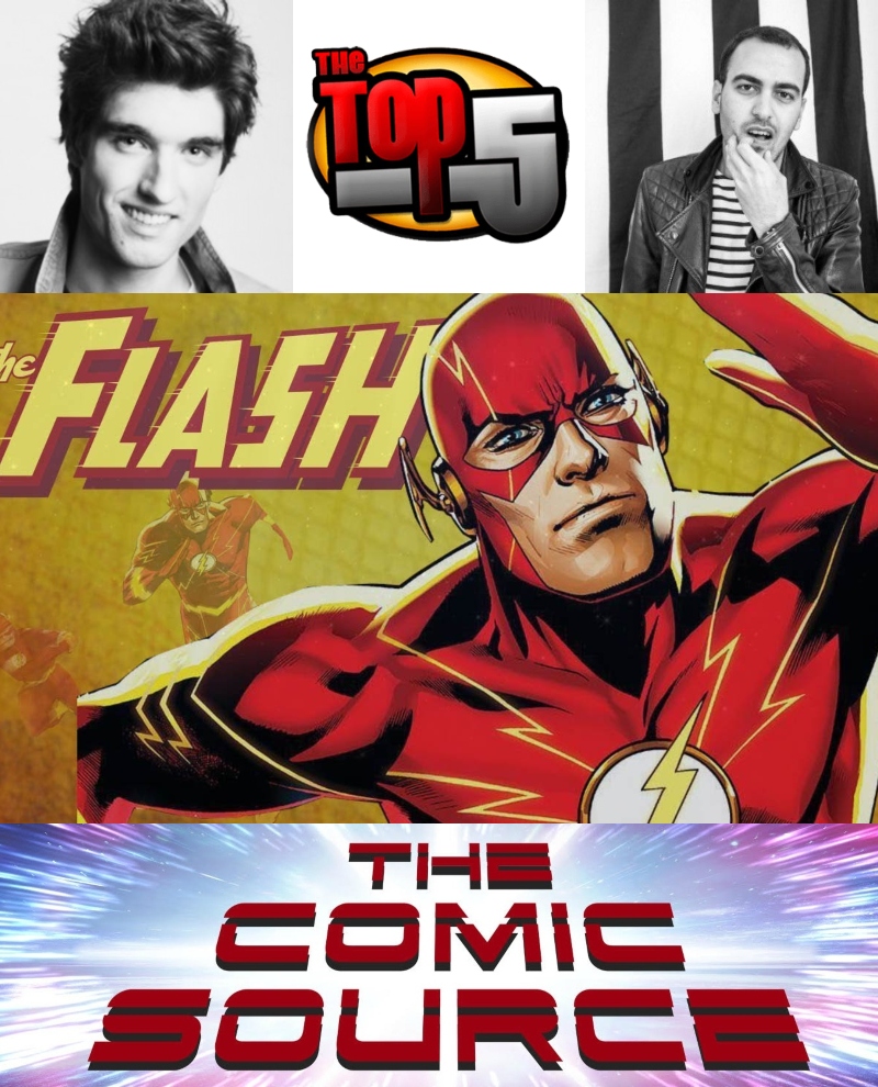Top 5 Flash Artists with Sina Grace & V Ken Marion: The Comic Source Podcast