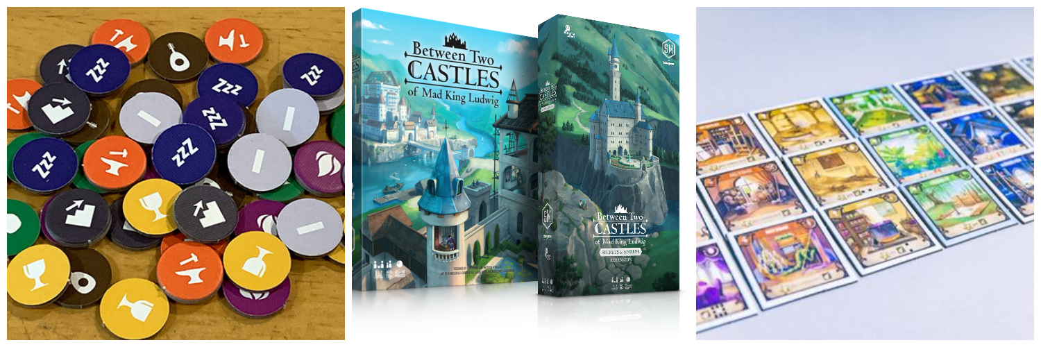 Tabletop Game Review – Between Two Castles of Mad King Ludwig: Secrets and Soiree Expansion