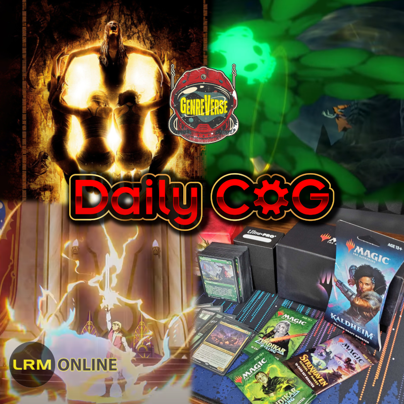 Friday Night Magic The Gathering Masters Of The Universe Revelation Trailer Brings He-Man And The Descent Rules on Friday Frights The Daily Cup of Genre Daily COG 6-11-21