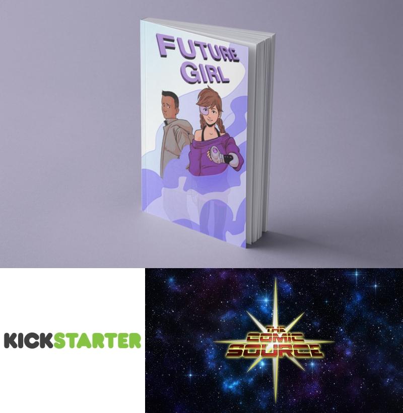 Future Girl Kickstarter Spotlight with Patric Lewandoski: The Comic Source Podcast