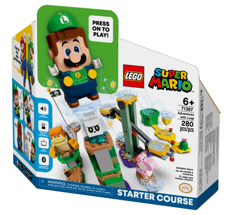 LEGO Super Mario will soon release Bowser's Airship and Adventures with Luigi Starter Course