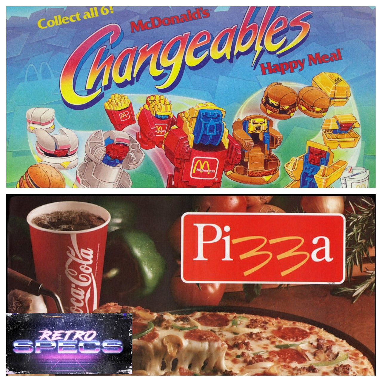 McDonalds Style Transformers And Pizza? Grab Yourself A McPizza And Hope For A Changables In Your Happy Meal! I LRM’s Retro-Specs