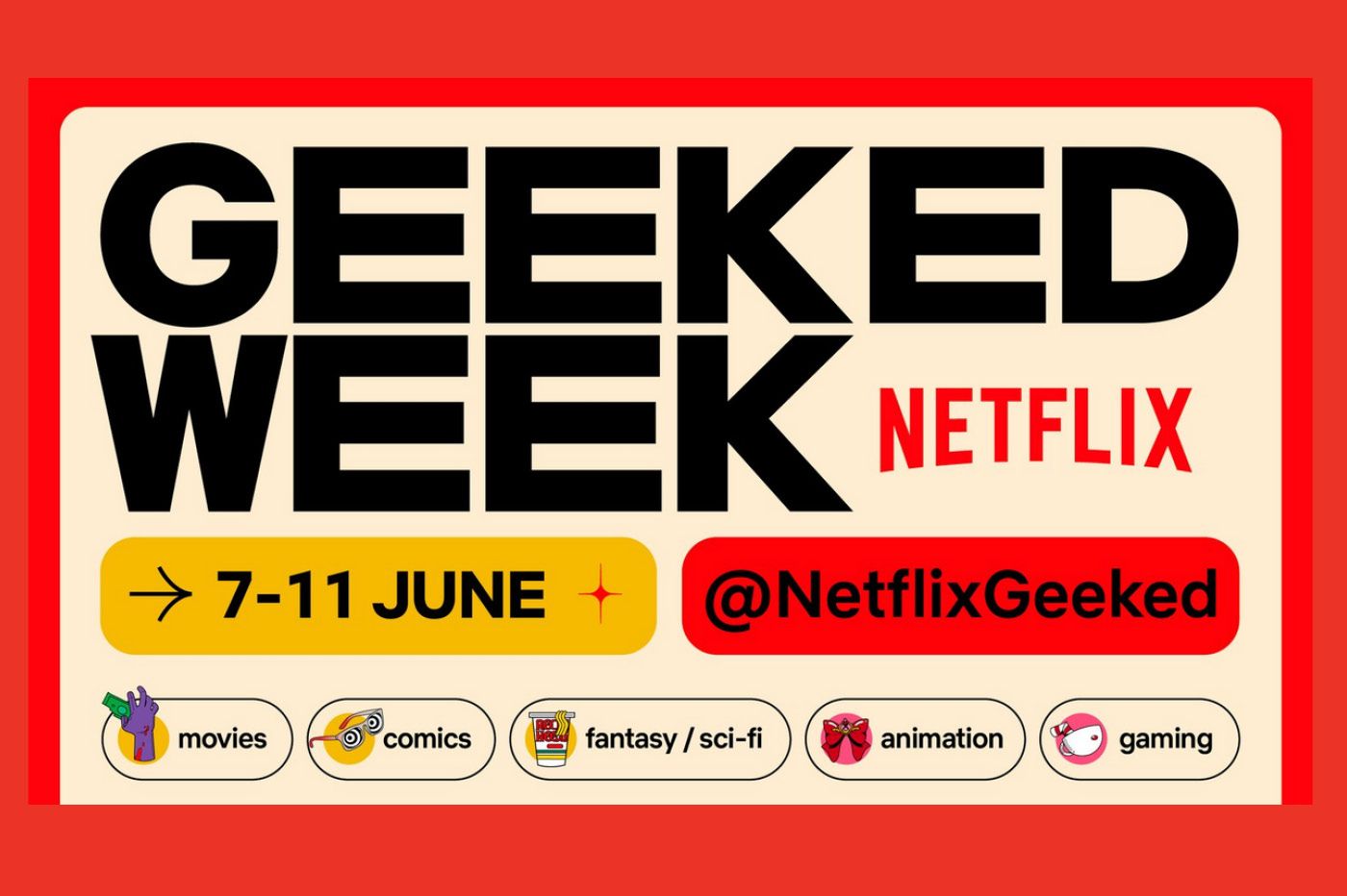 Netflix Geeked Week Promo Promises Access To Upcoming Projects