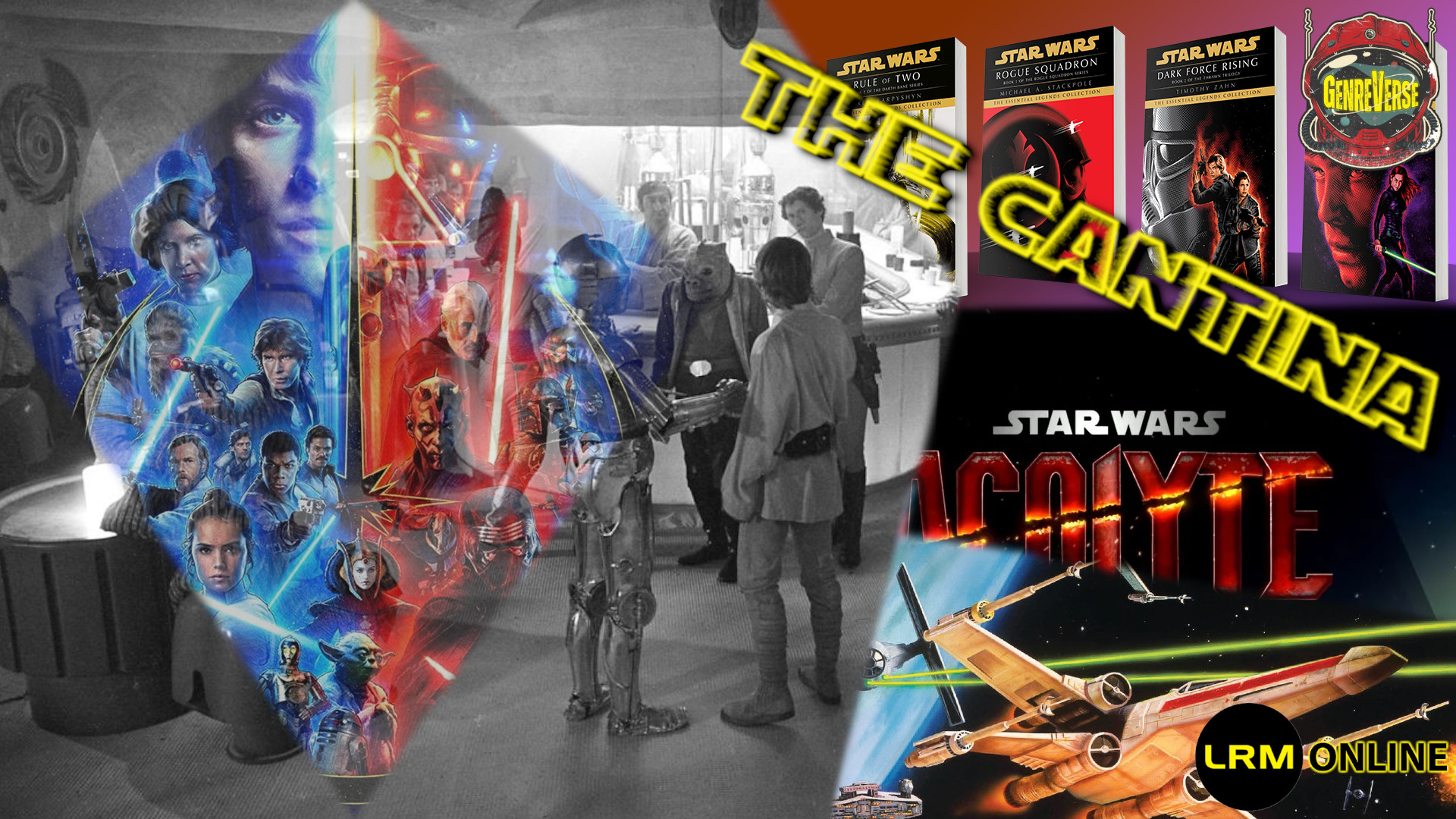 The Acolyte Showrunner Gives Us Some Writer Worry, Rogue Squadron Cover Disappoints, & Star Wars EU (Legends) Phase 2 Mara Jade Theories | The Cantina Podcast
