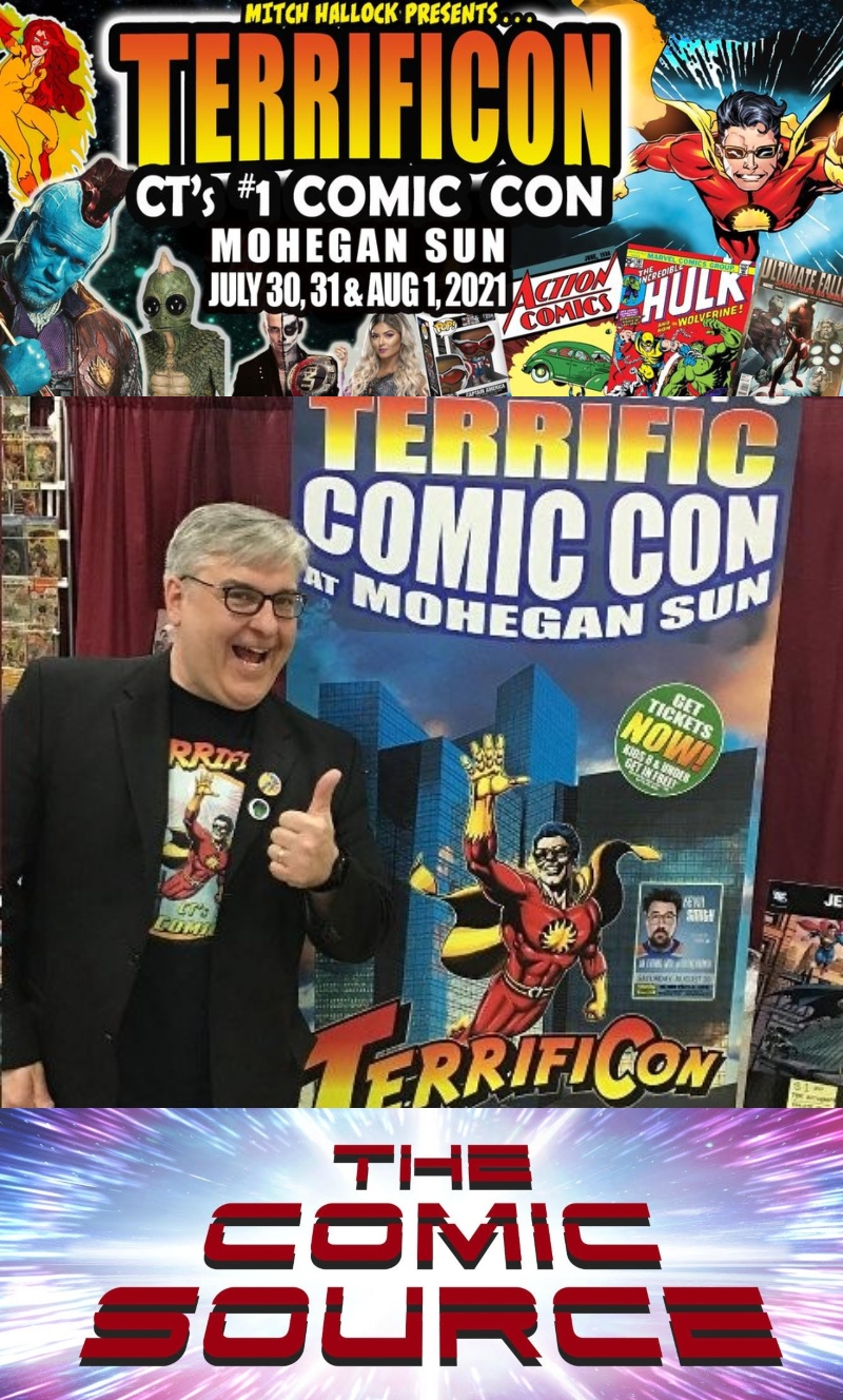 Terrificon Spotlight with Mitch Hallock: The Comic Source Podcast