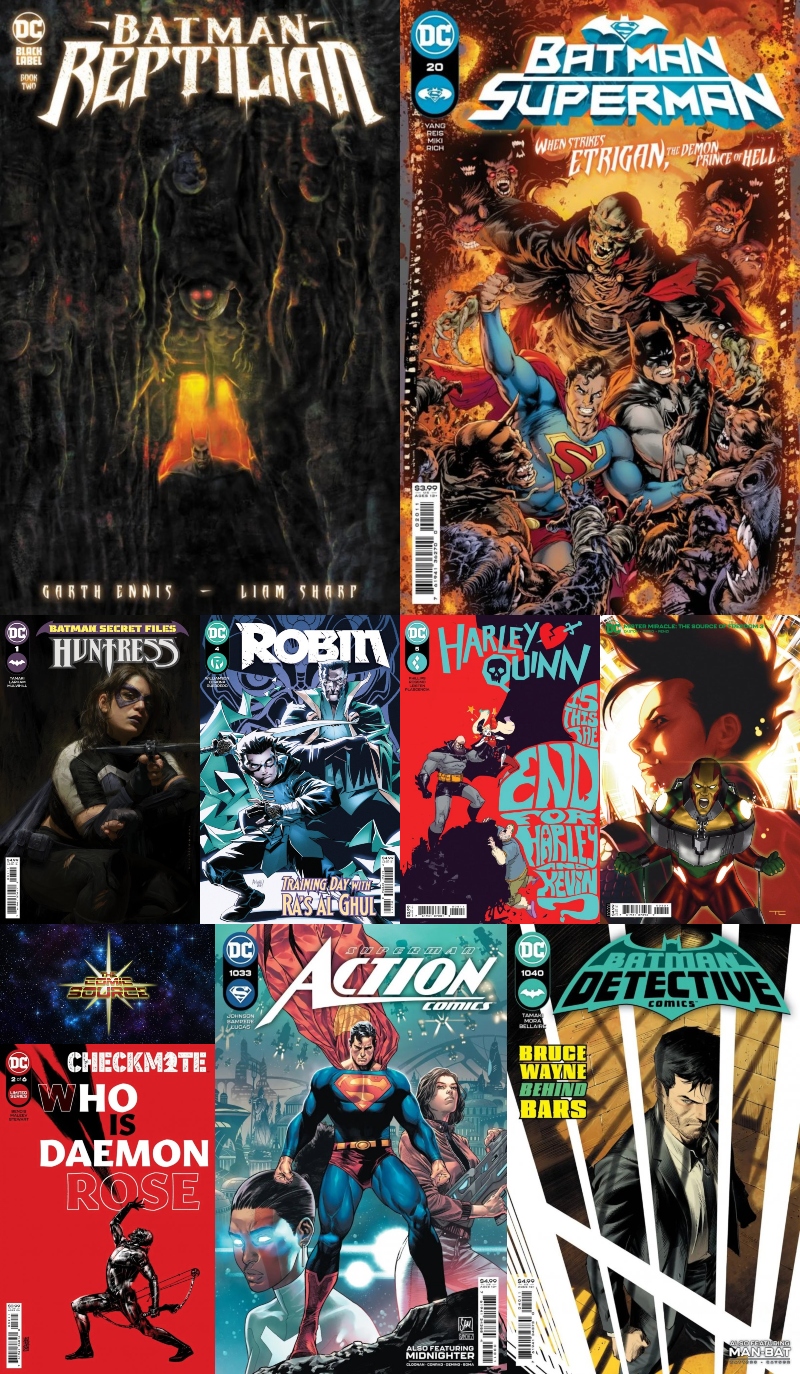 DC Spotlight July 27, 2021 Releases Part 1: The Comic Source Podcast