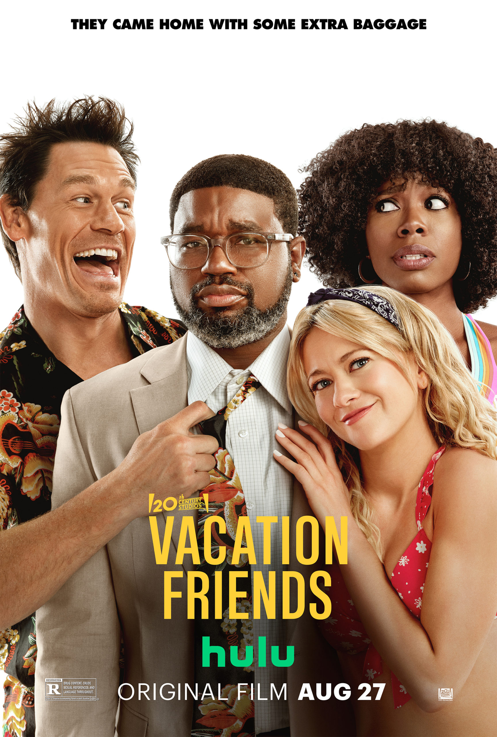 Vacation Friends Poster with John Cena and Lil Rey Howery