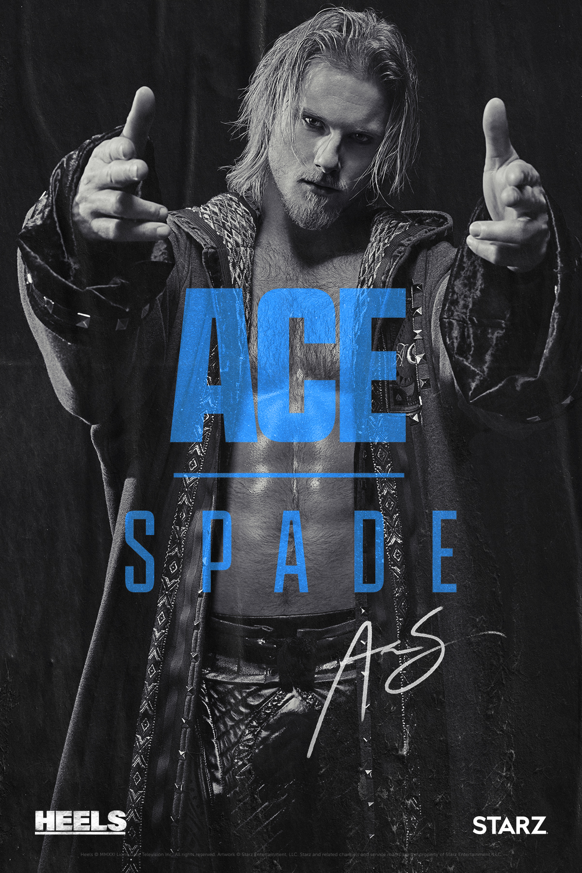 Heels Season 1 Ace Spade with Alexander Ludwig