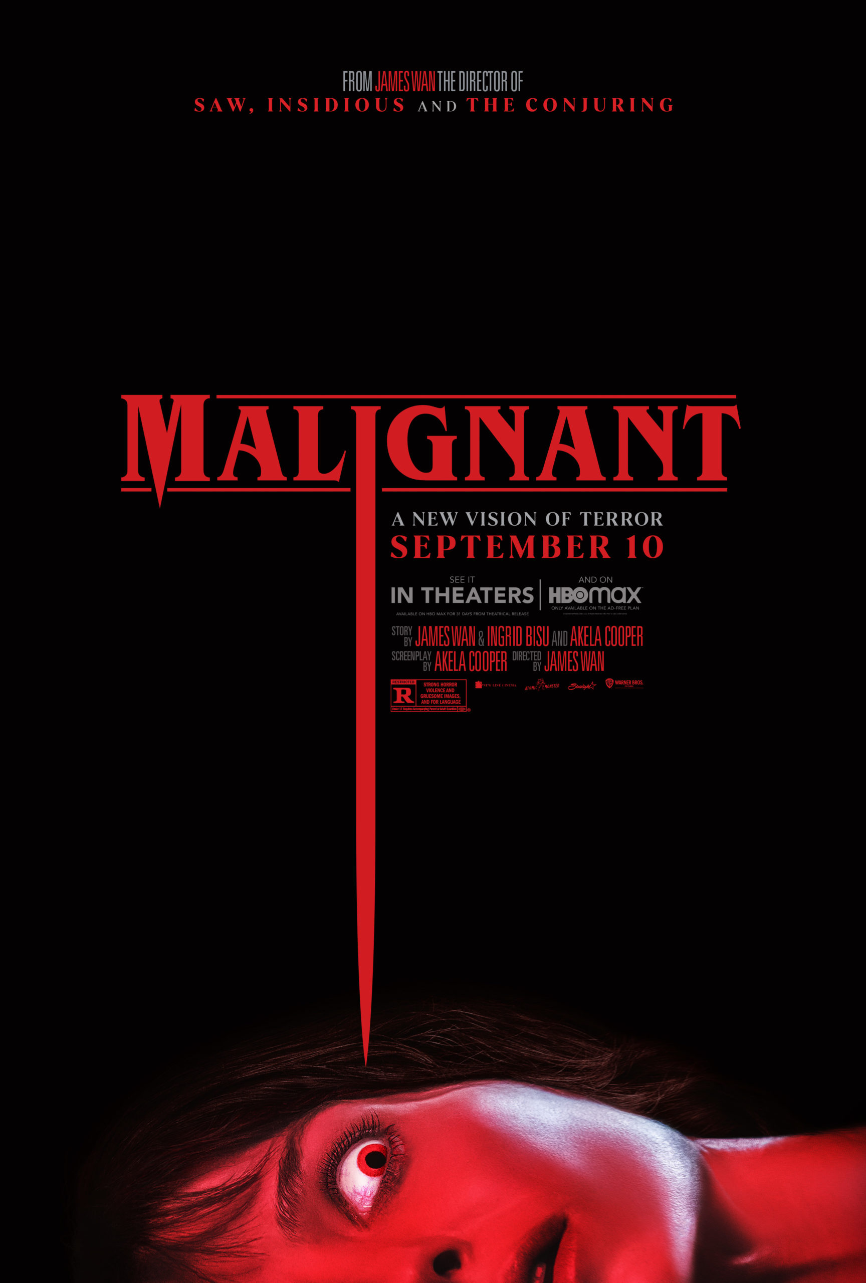 Malignant Poster directed by James Wan