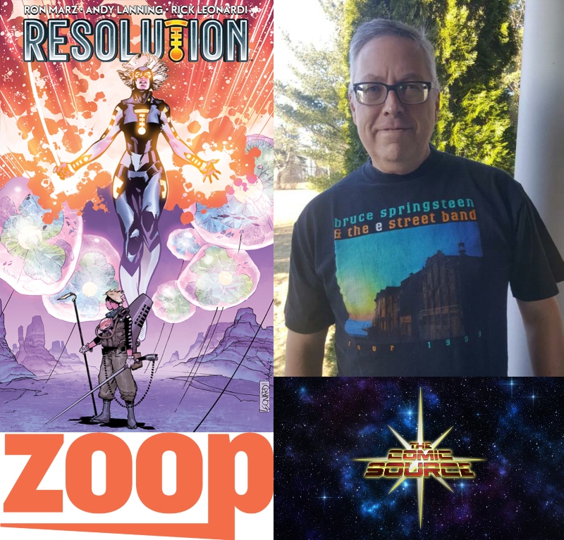 Resolution Campaign on Zoop with Ron Marz: The Comic Source Podcast