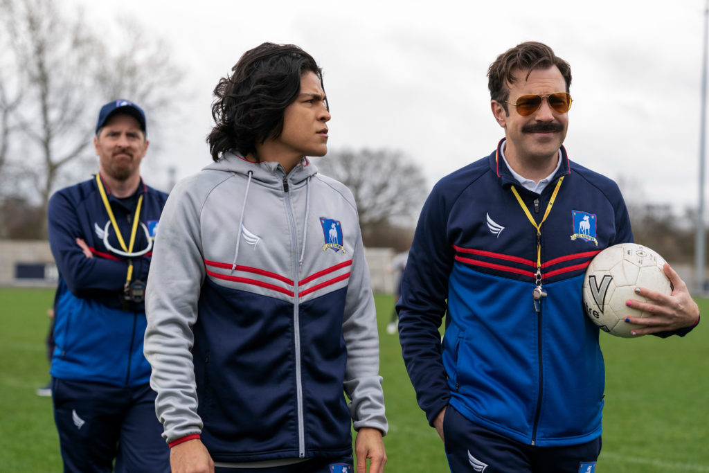 Ted Lasso with Jason Sudeikis, Cristo Fernandez, and Brandon Hunt