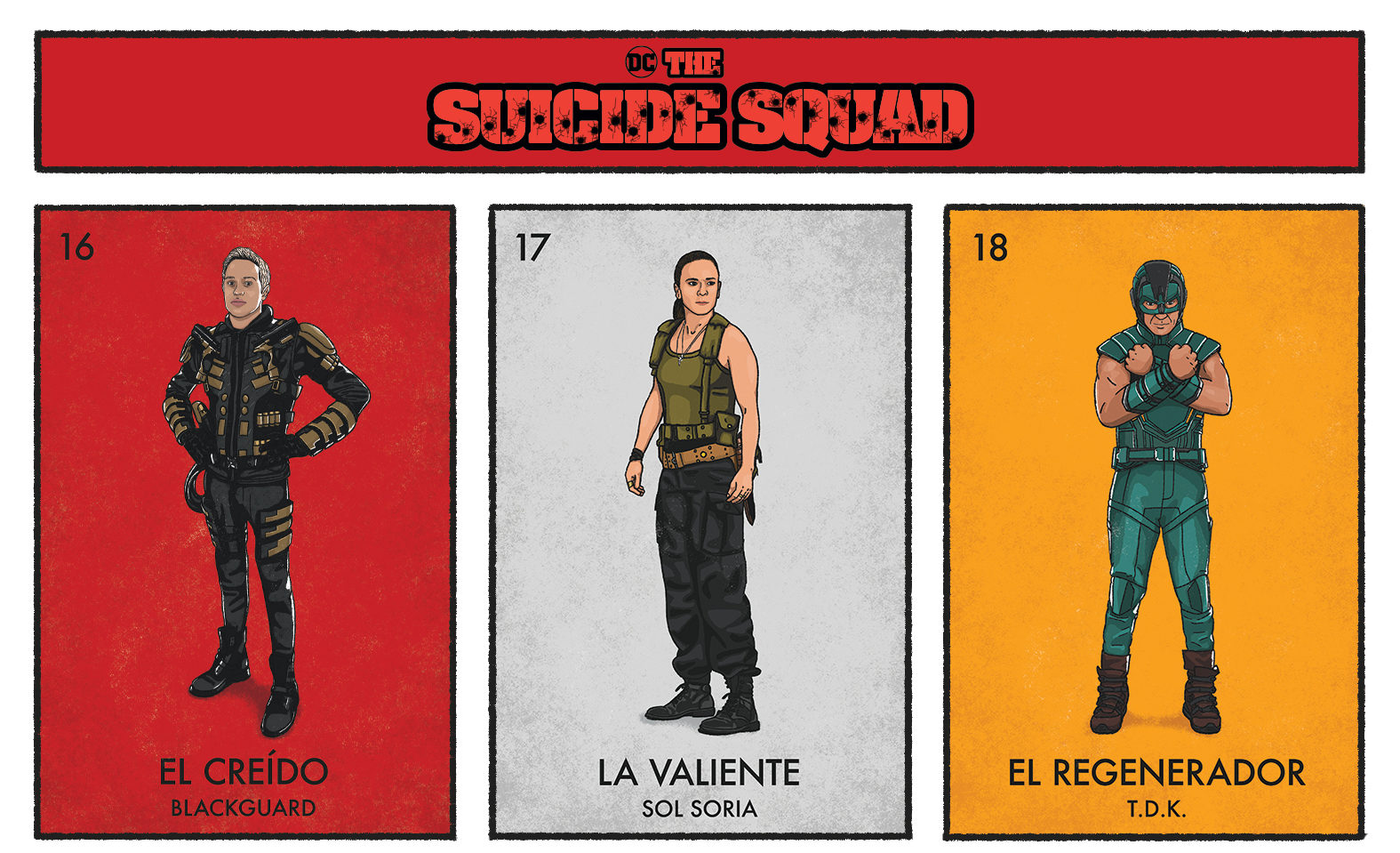 Mike Alfaro Creator Of Millennial Loteria Talks About His Custom Limited Edition Suicide Squad Set [Exclusive Interview]