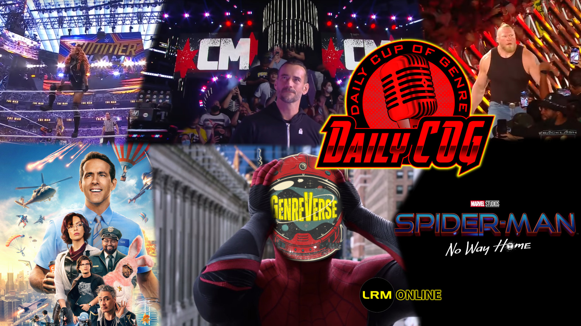 CM Punk Debuts On AEW & SummerSlam Moments, Free Guy Box Office Numbers Shock, And The Spider-Man: No Way Home Trailer Leaked | Daily COG