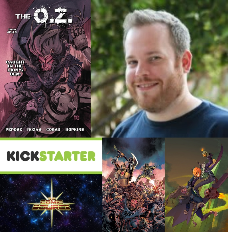 The O.Z. #2 Kickstarter Spotlight with David Pepose: The Comic Source Podcast