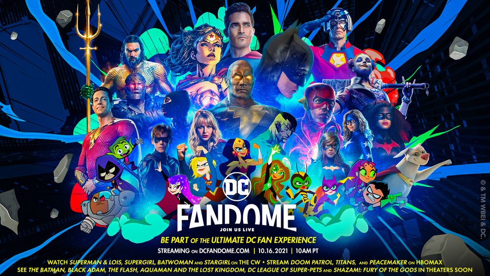 DC FanDome Announces Their Exciting Line Up For October Event