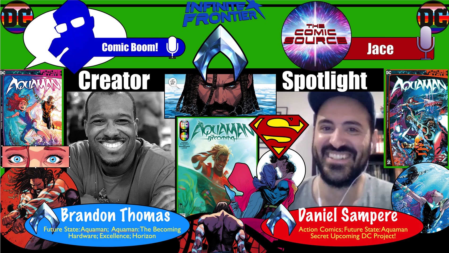 Future State: Aquaman Spotlight with Brandon Thomas and Daniel Sampere: The Comic Source Podcast