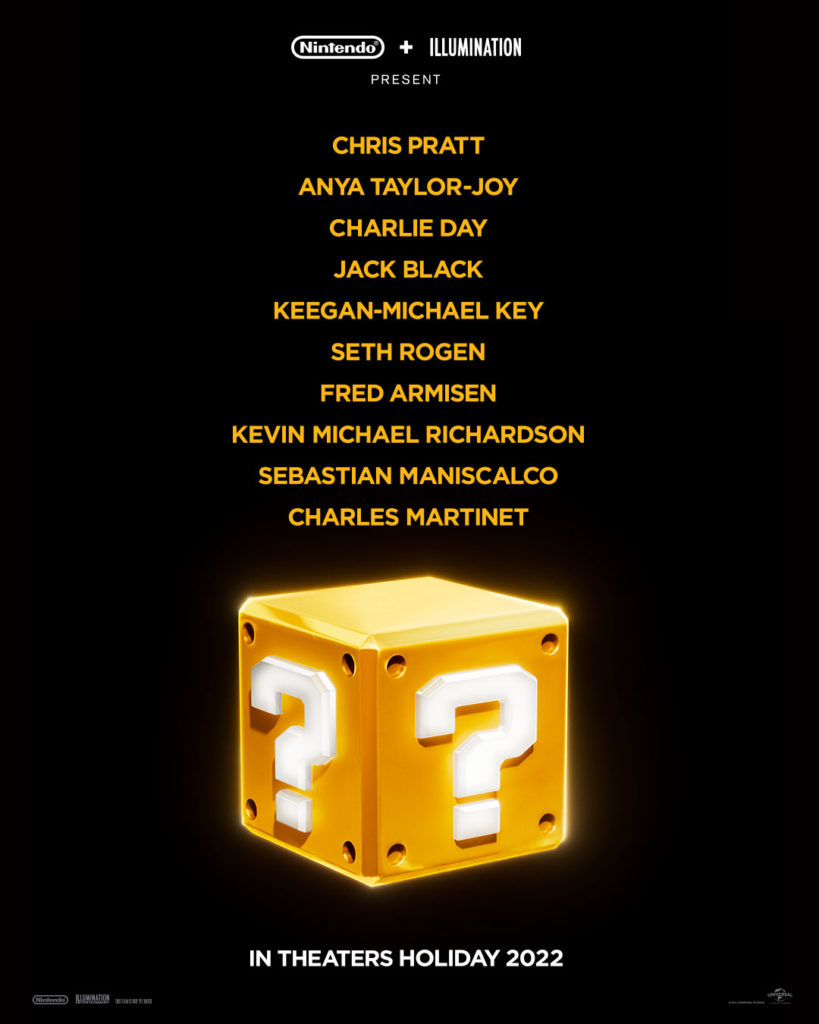 Cast Revealed for Super Mario Bros. Animated Film