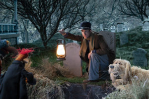 Darren Criss in Disney+'s Muppets Haunted Mansion
