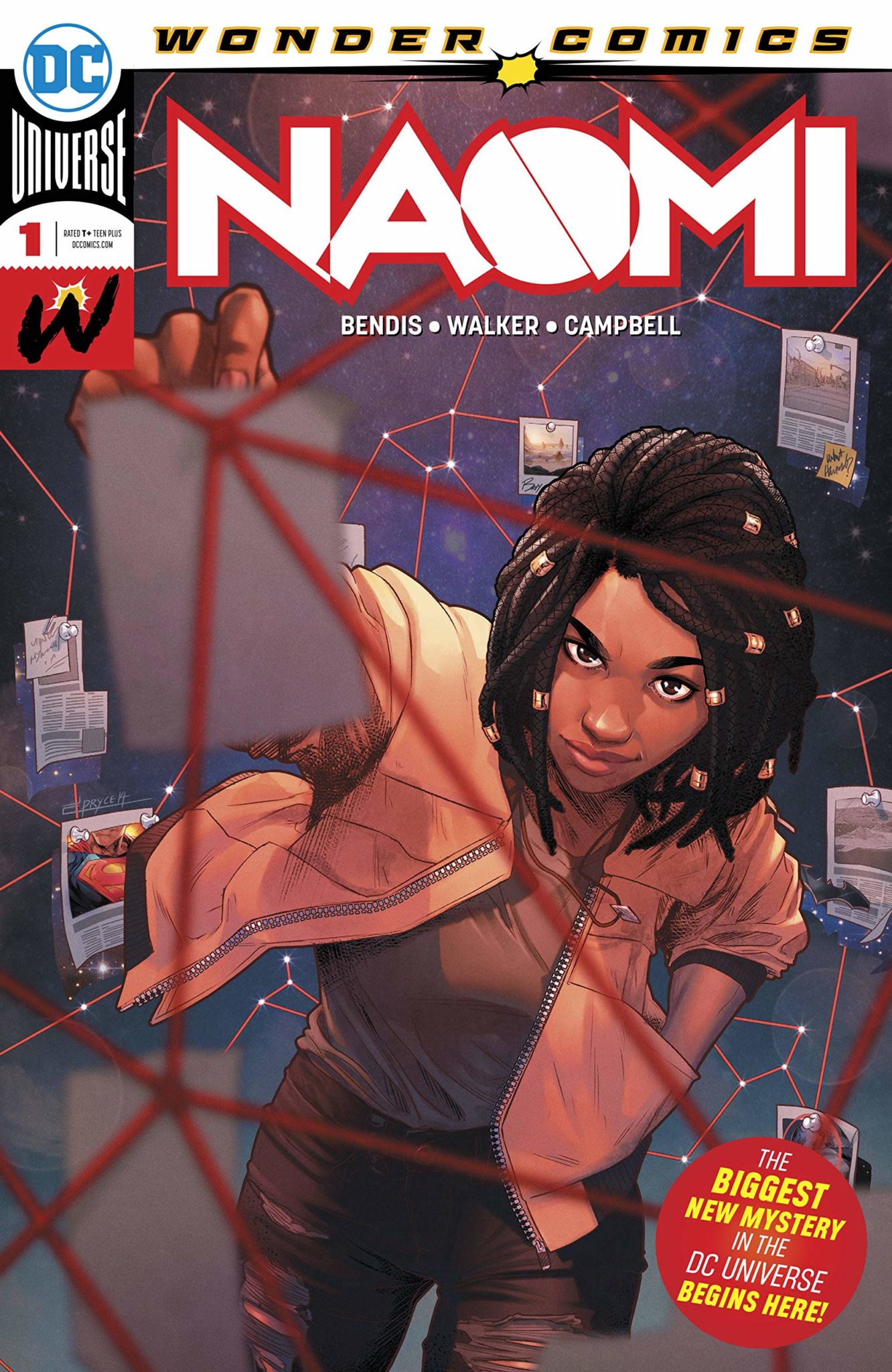 First Look Clip Of The CW S Naomi Ripped Right Out The Comic Book DC FanDome LRM