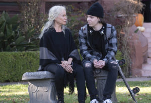 Barbara Hershey and Nicholas Alexander in The Manor