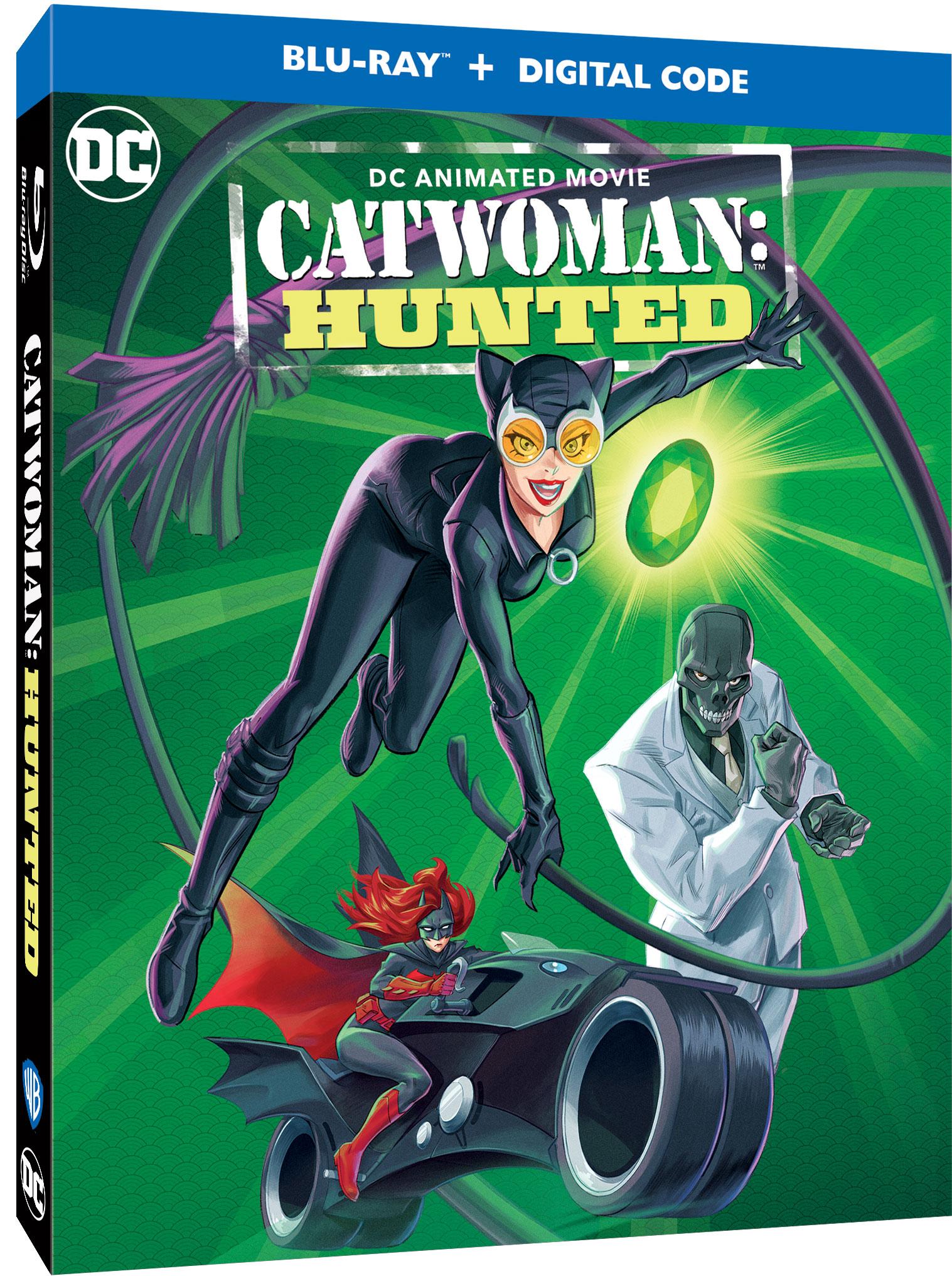 Catwoman: Hunted Blu-ray cover