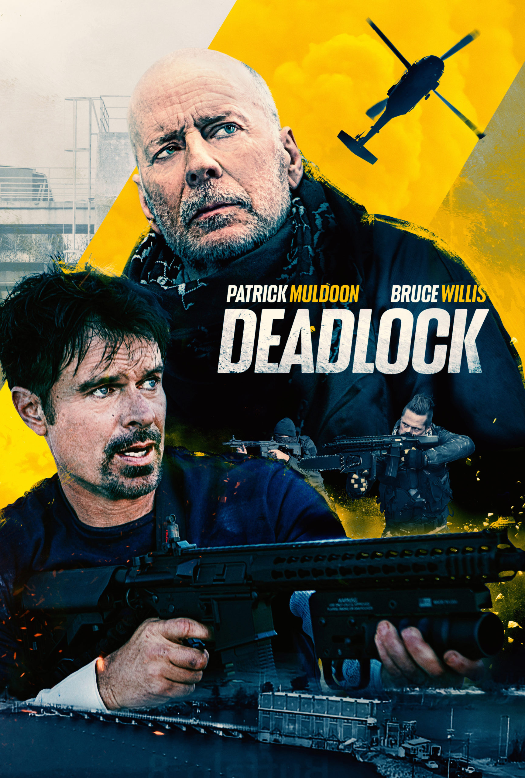 Deadlock Poster with Bruce Willis and Patrick Muldoon
