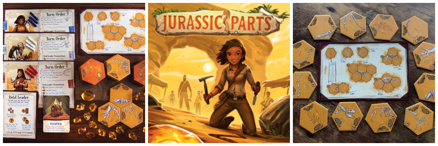 Tabletop Game Review – Jurassic Parts