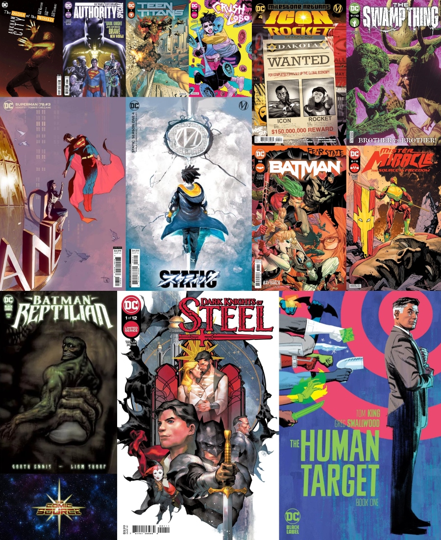DC Spotlight November 2, 2021 Releases: The Comic Source Podcast