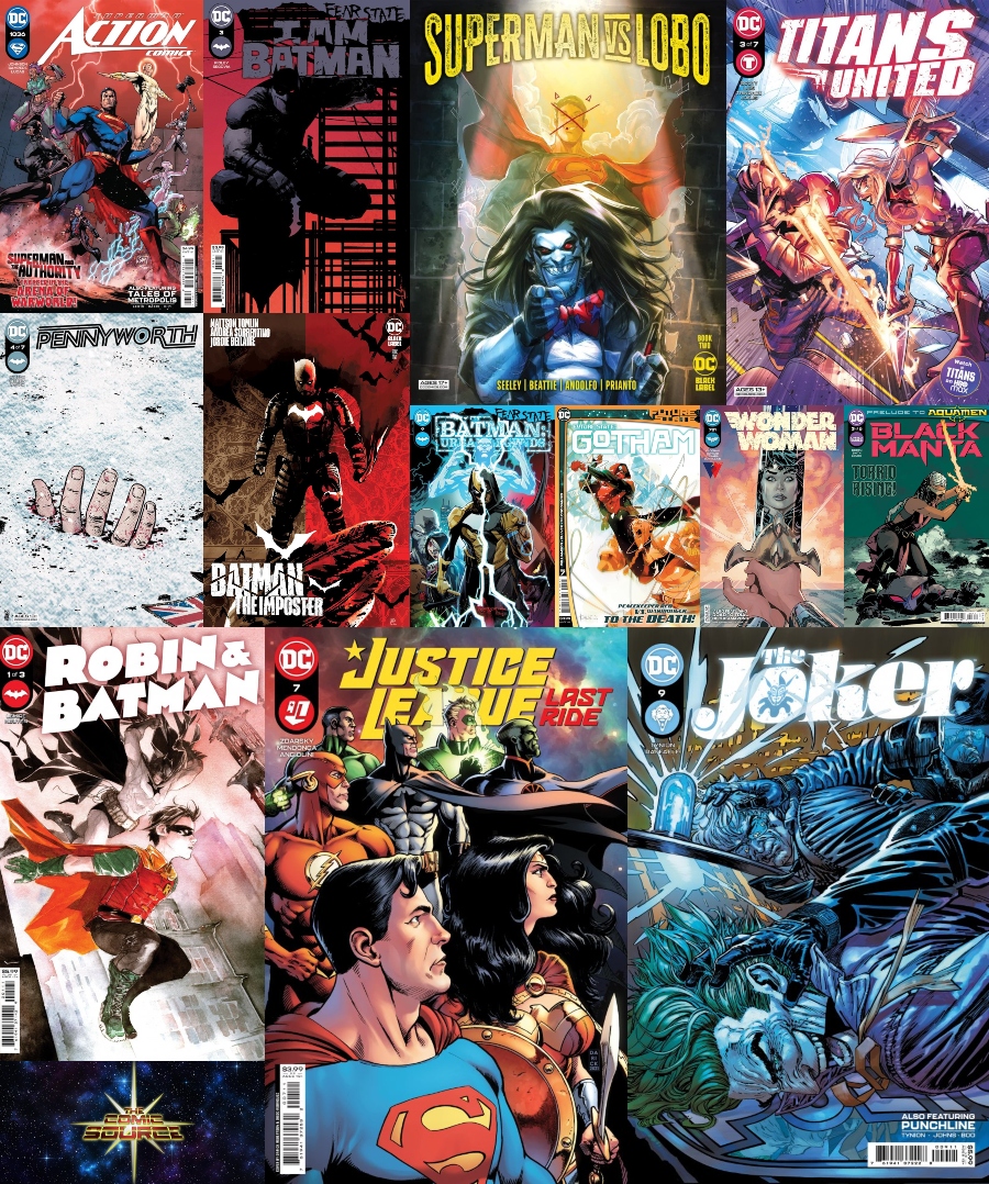 DC Spotlight November 9, 2021 Releases: The Comic Source Podcast