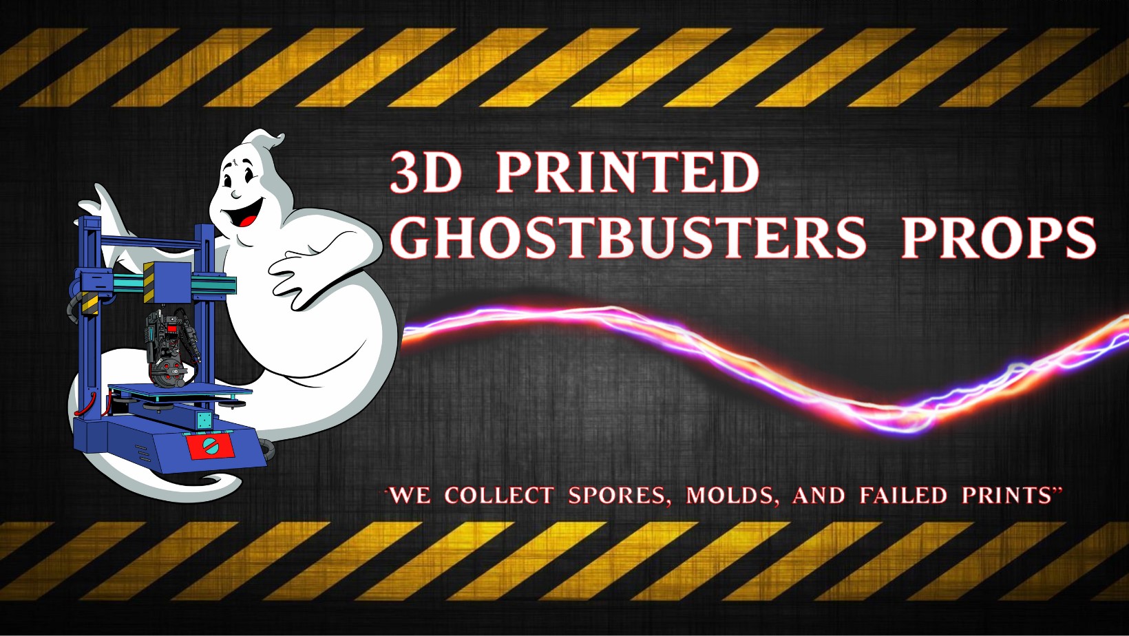 3D Printed Ghostbusters Props Logo