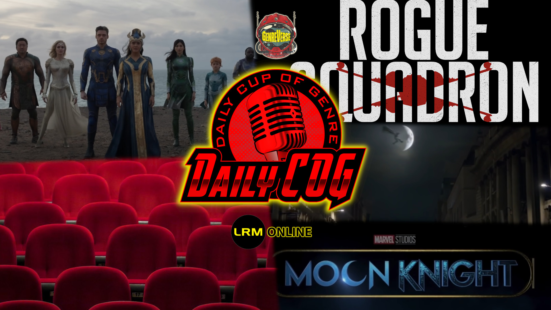 The Eternals Scores Par For Weekend Box Office (Not A Good Thing),Patty Jenkins & Rogue Squadron Delay Rumors, & That AMAZING Moon Knight Teaser | Daily COG