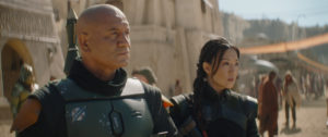 Actor Temuera Morrison says Boba Fett was in Mando Season 4, but that he is not in The Mandalorian and Grogu movie.