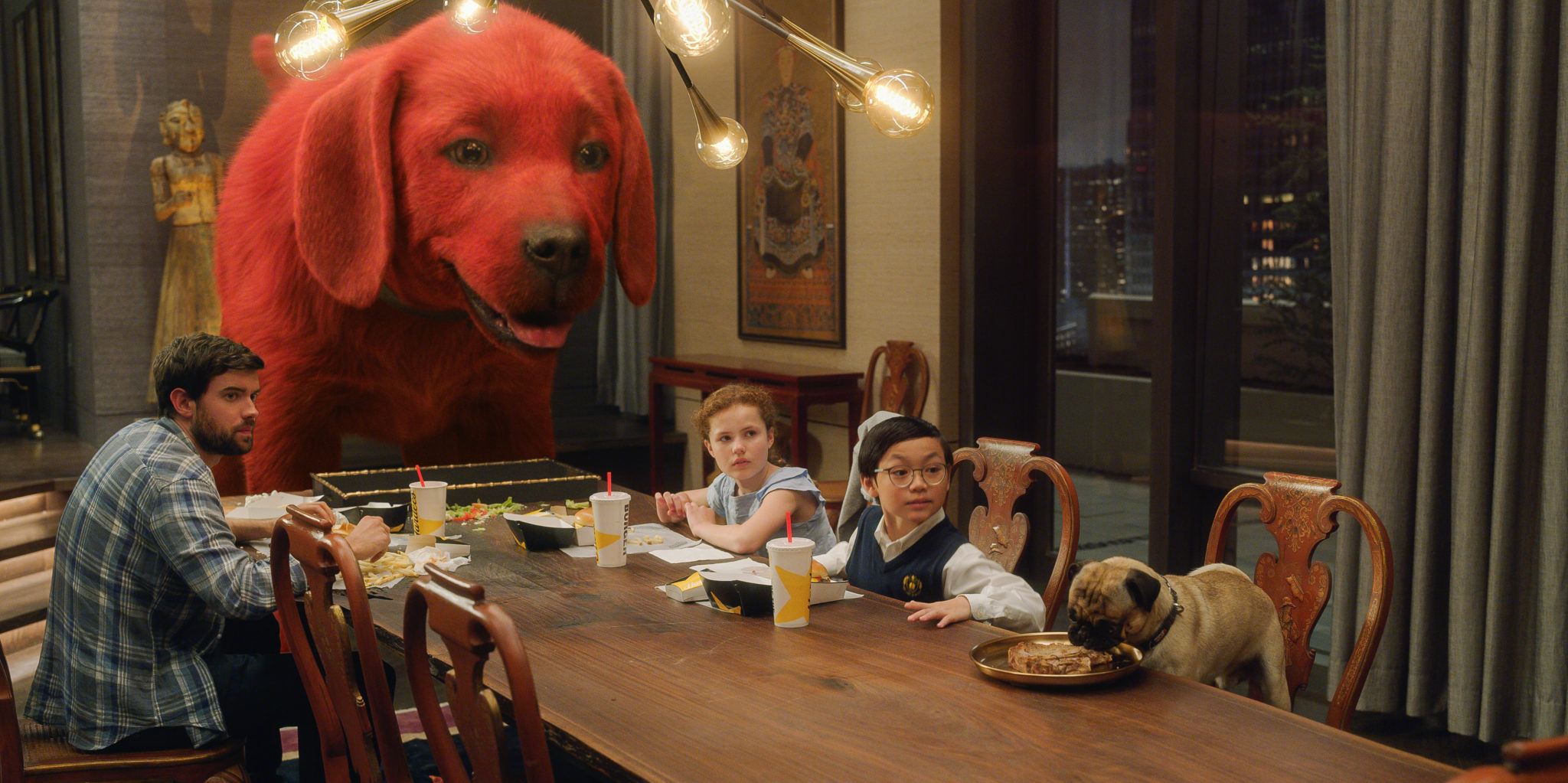 Clifford The Big Red Dog | Darby Camp And Jack Whitehall On Their Fun ...
