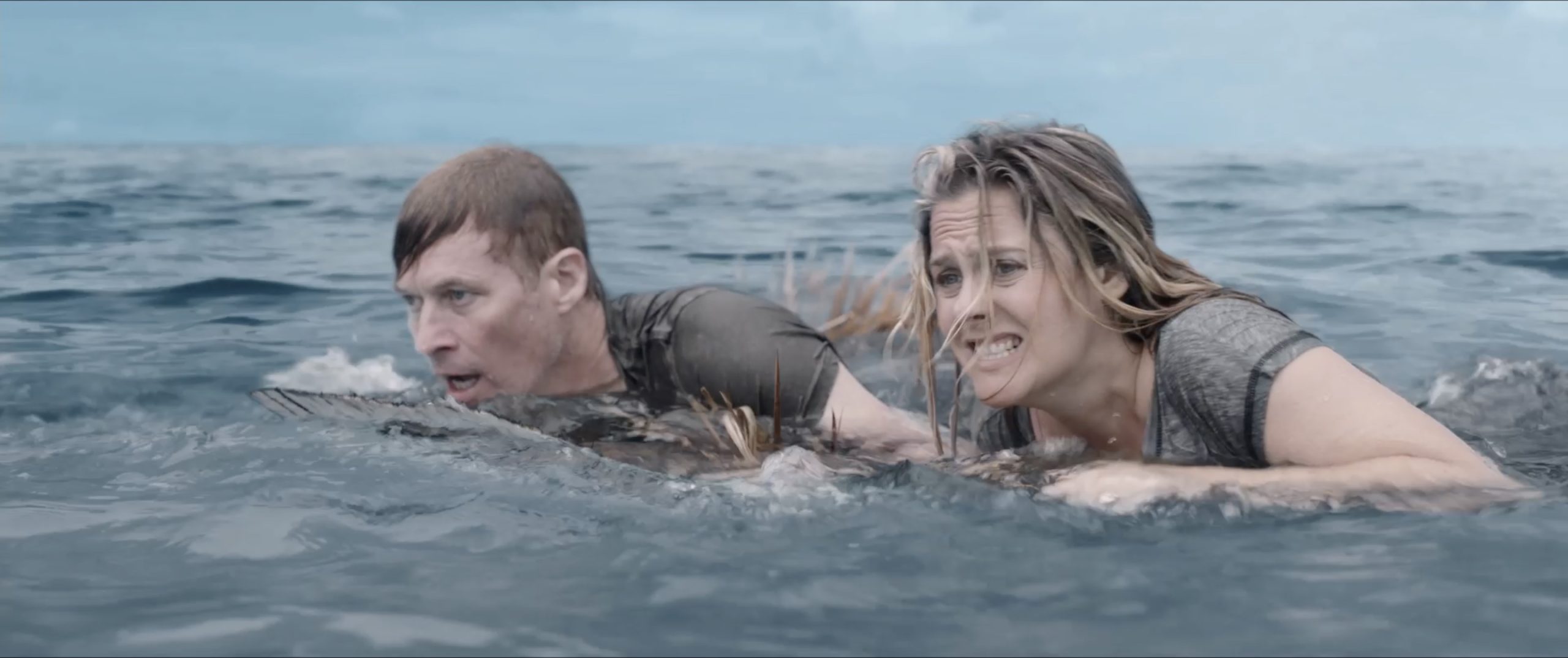 The Requin Trailer Shows Unlucky Couple Swept Out To Sea to Battle Sharks