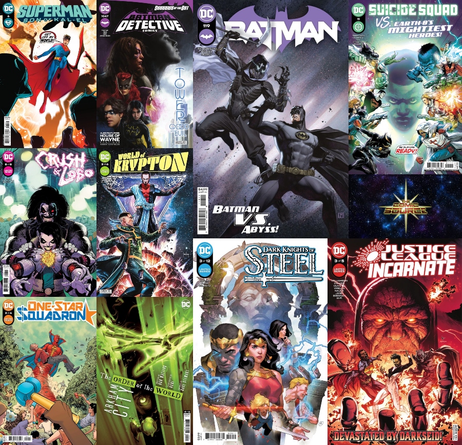 DC Spotlight January 4, 2022 Releases: The Comic Source Podcast