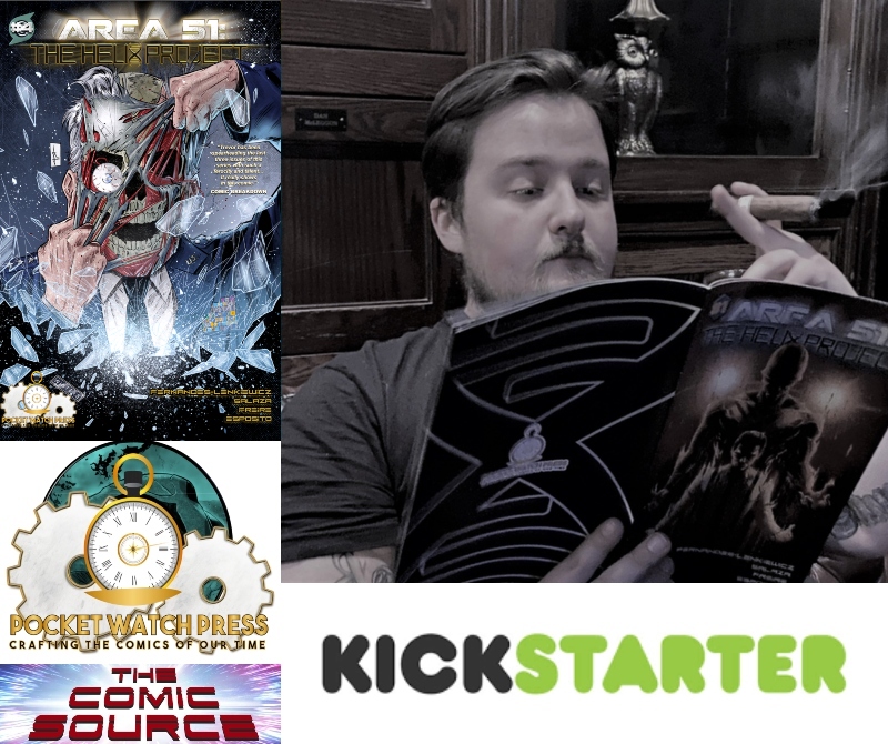 Area 51: The Helix Project #4 – Kickstarter Spotlight: The Comic Source Podcast