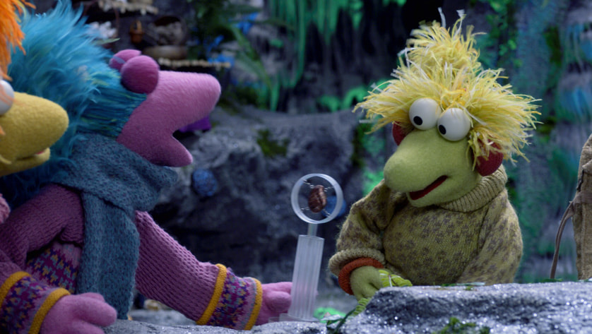Mokey and Wembley in Fraggle Rock Back to the Rock