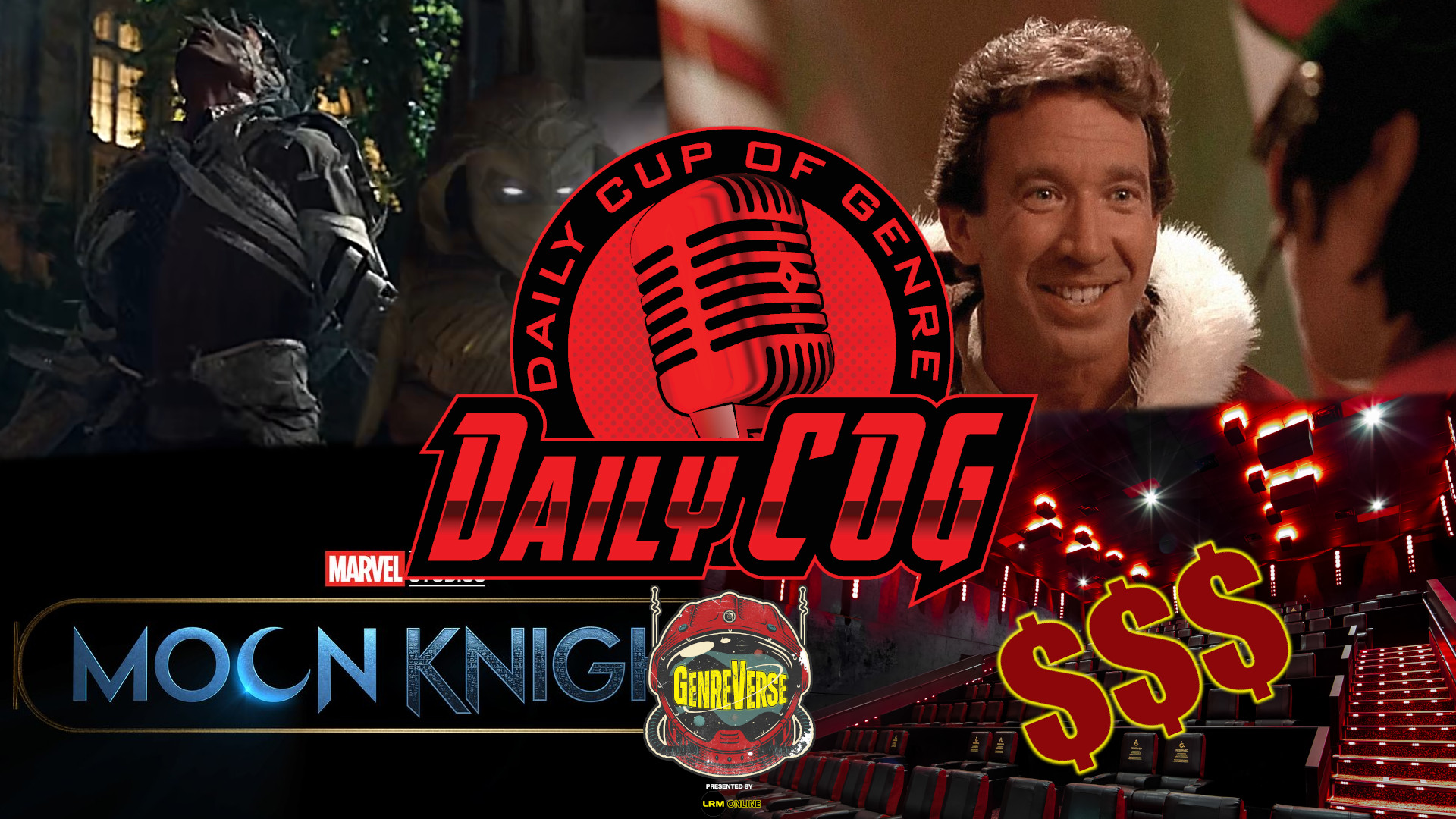 Moon Knight Teaser Reaction. Weekend Box Office Numbers, The Santa Clause Series Daily COG