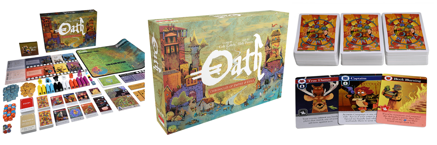 Tabletop Game Review – Oath: Chronicles of Empire and Exile