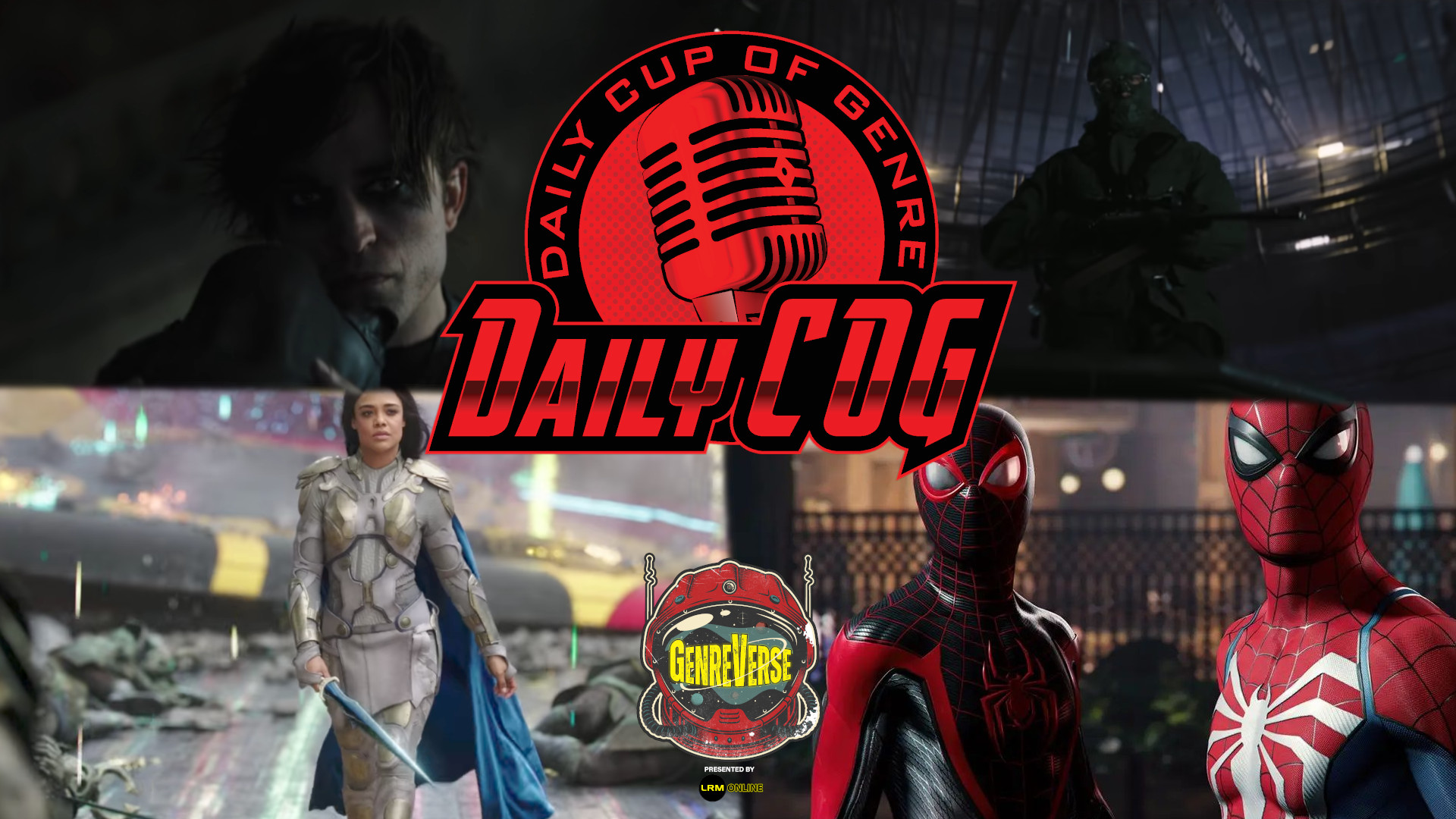 Robert Pattinson On Batman's No-Kill Rule, Miles Morales MCU Spider-Man Rumors, And Romance In Thor Love And Thunder Daily COG Video Mixdown