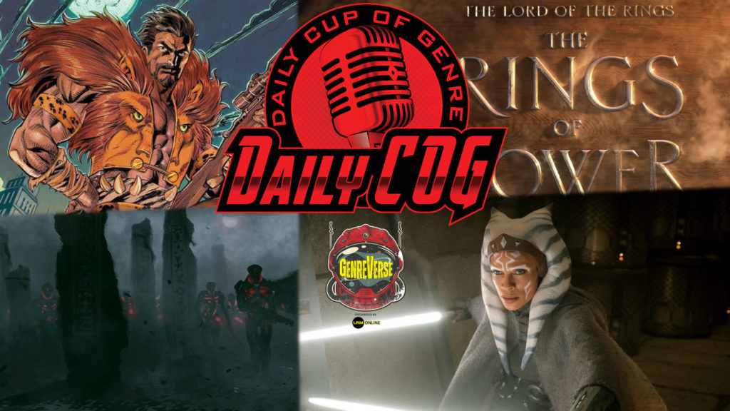 The Lord Of The Rings The Rings Of Power Title Reaction And Filming Updates For Ahsoka, Kraven The Hunter, & Rebel Moon Daily COG