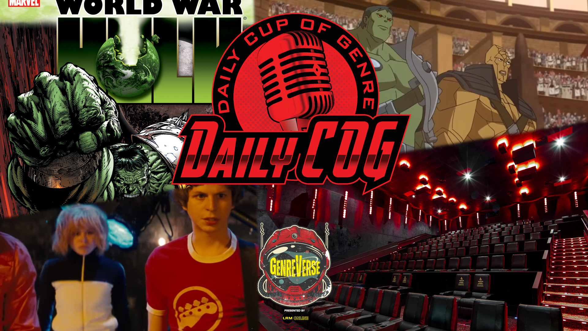 Weekend Box Office Numbers, A Scott Pilgrim Anime Is Possibly Coming, And Planet Hulk & World War Hulk Rumors Daily COG Video Mix Down