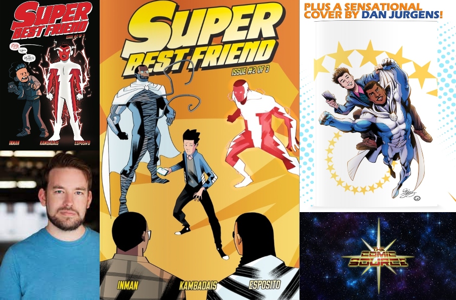Super Best Friend – Creator Owned Spotlight with Jason Inman: The Comic Source Podcast
