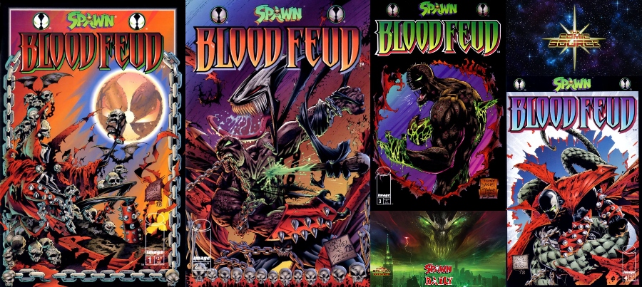 Spawn: Blood Feud #’s 1-4 – The Complete Spawn Chronology – The Daily Spawn: The Comic Source