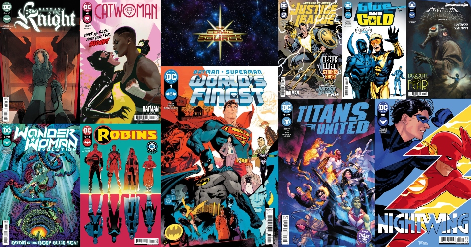 DC Spotlight March 15, 2022 Releases: The Comic Source Podcast