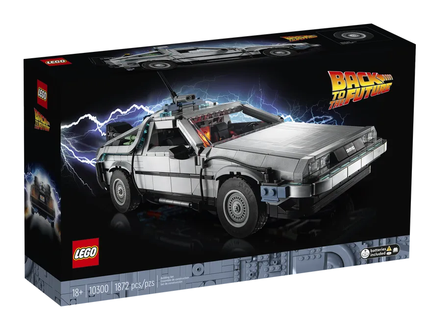 Don’t Forget! The LEGO Back To The Future Time Machine Build Releasing Soon