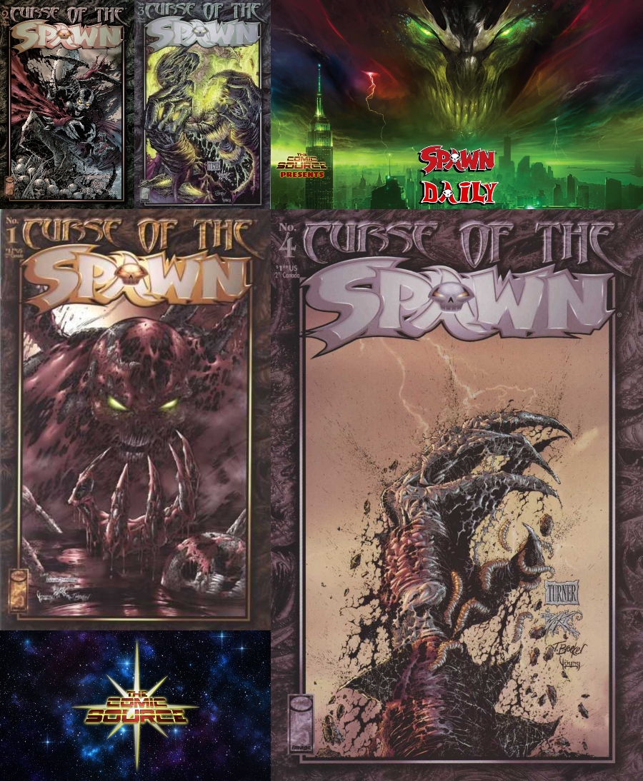 Curse of Spawn #’s 1-4 | SPAWN Daily – The Comic Source Podcast