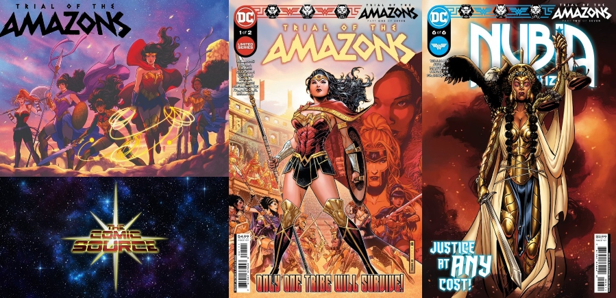 Trial of the Amazons Part 1 & Part II Spotlight: The Comic Source Podcast