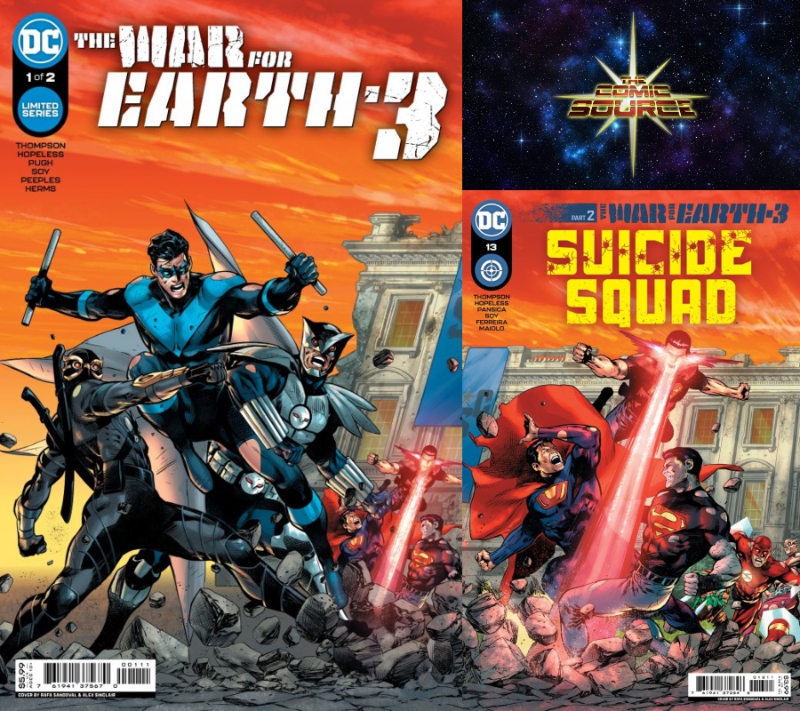 War on Earth-3 Spotlight: The Comic Source Podcast