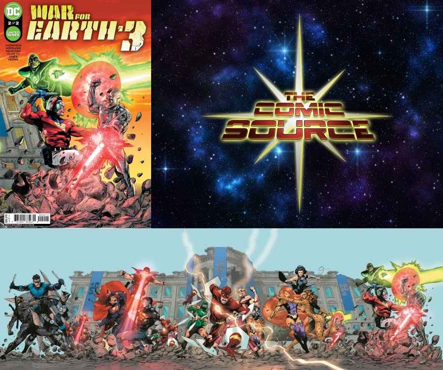 War on Earth-3 Part V Spotlight: The Comic Source Podcast